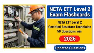 Details NETA ETT Level 2 Exam Flashcards: 50 Certified Assistant Technician Practice Questions with Answers Update