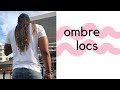 How To Do an Ombre effect on Locs! EASY!