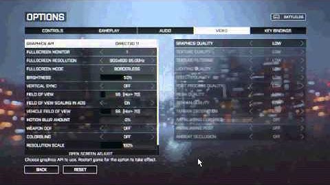 WARNING: Selecting MANTLE as the GRAPHICS API in BattleField 4 PC rendered my game unbootable