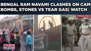 Ram Navami Clashes In Bengal: Watch Bombs, Stones Fly, Cops Use Tear Gas| Why BJP Vs TMC Erupted