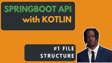#1 Application File Structure - Kotlin Springboot API Tutorial