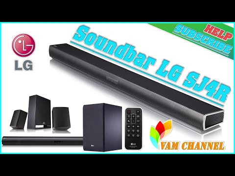 LG SJ4R: Hi Res Audio Sound Bar with 