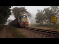 High speed metre gauge through the fog - Last days of the Pilibhit to Mailani line