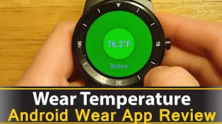 Wear Temperature - Android Wear App Review screenshot 1