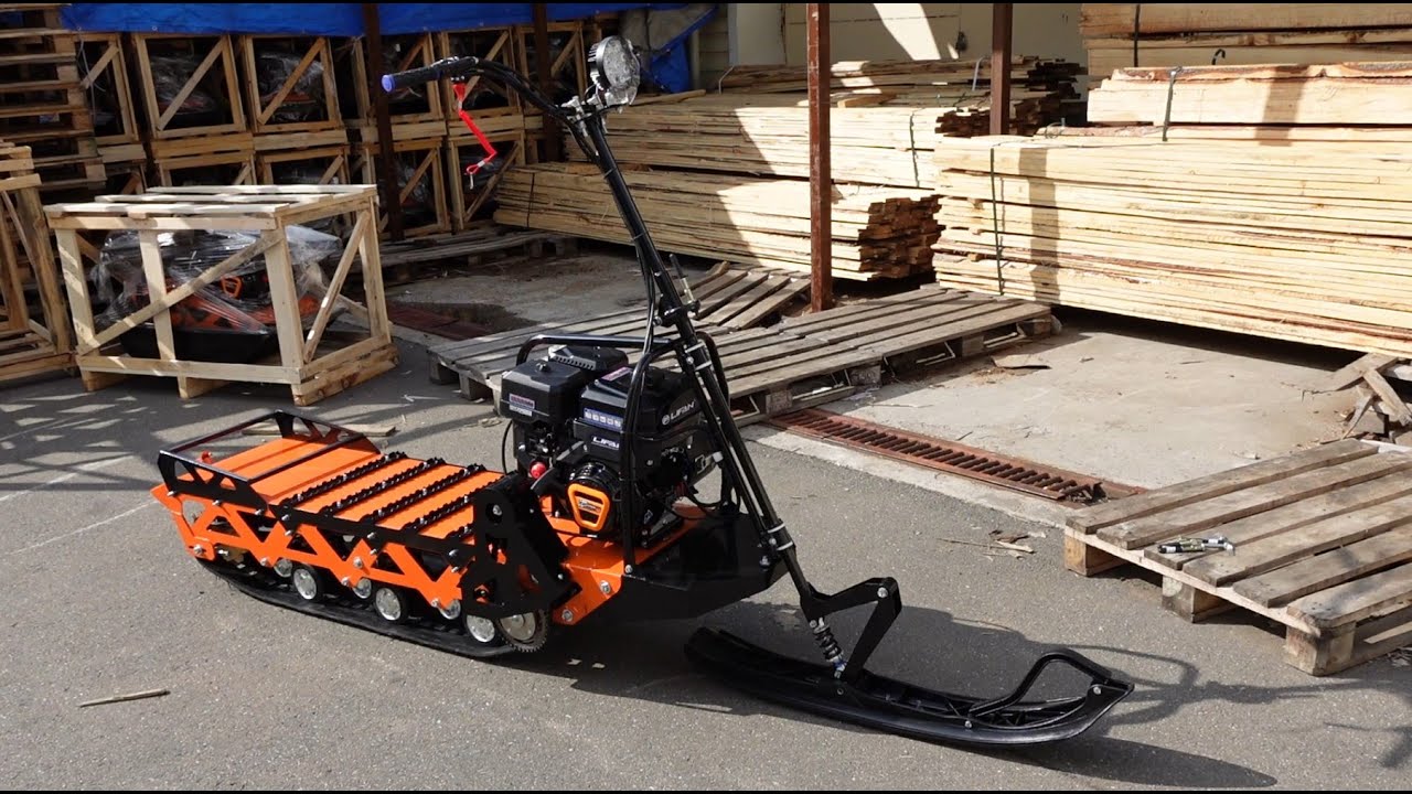 Мотоснегокат Соболь, с двигателем LIFAN KP270, 10 л.с.