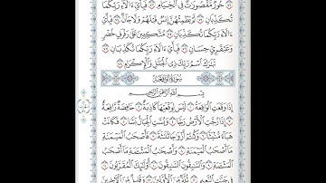 سورة الرحمن ٧٠-٧٨ ( للشيخ ياسر الدوسري)