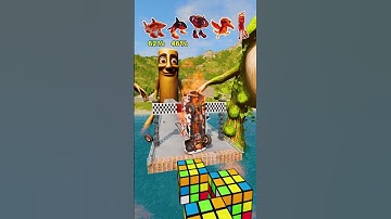 Firestorm Crew 🌪️ Italian Brainrot Flames Conquer the Deadly Bridge #italianbrainrot #shorts