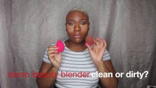 Quick and Easy Natural look  w/Bold Lips