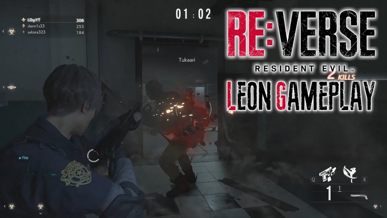 Resident Evil Re:Verse Beta - Leon Kennedy Gameplay (No commentary)