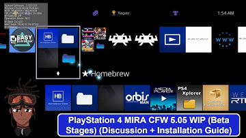 PlayStation 4 MIRA CFW 5.05 WIP (Beta Stages) (Discussion/Synopsis + Installation/Setup Guide)