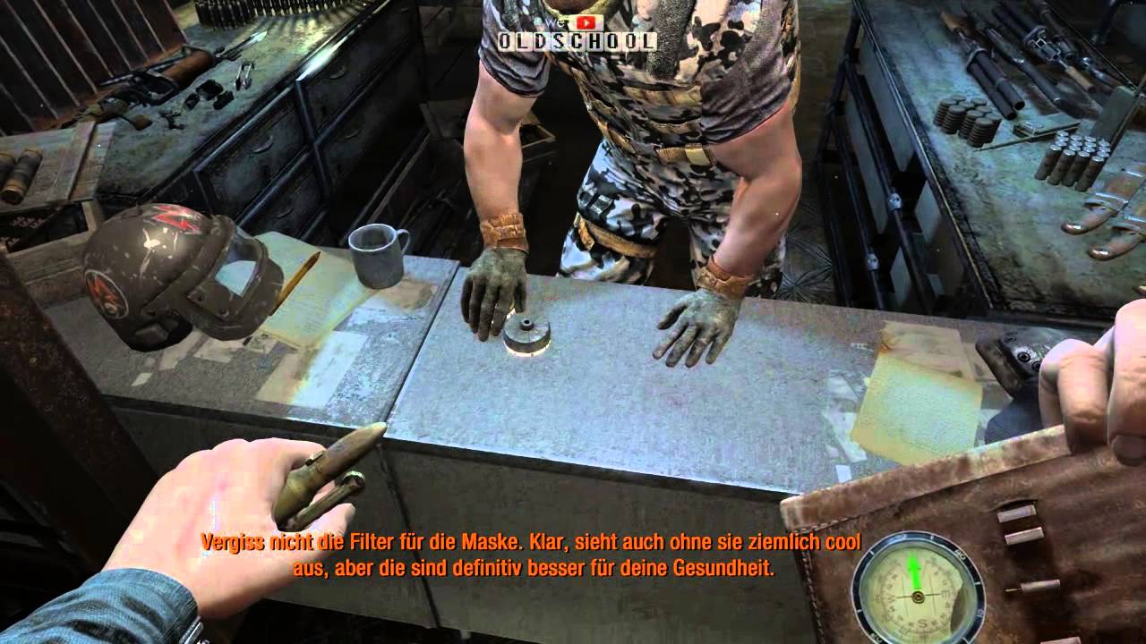 Let´s Play Metro Last Light Folge 1 Part 1 (Deutsch/German/Blind)