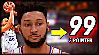 I Made BEN SIMMONS the GREATEST SHOOTER EVER…