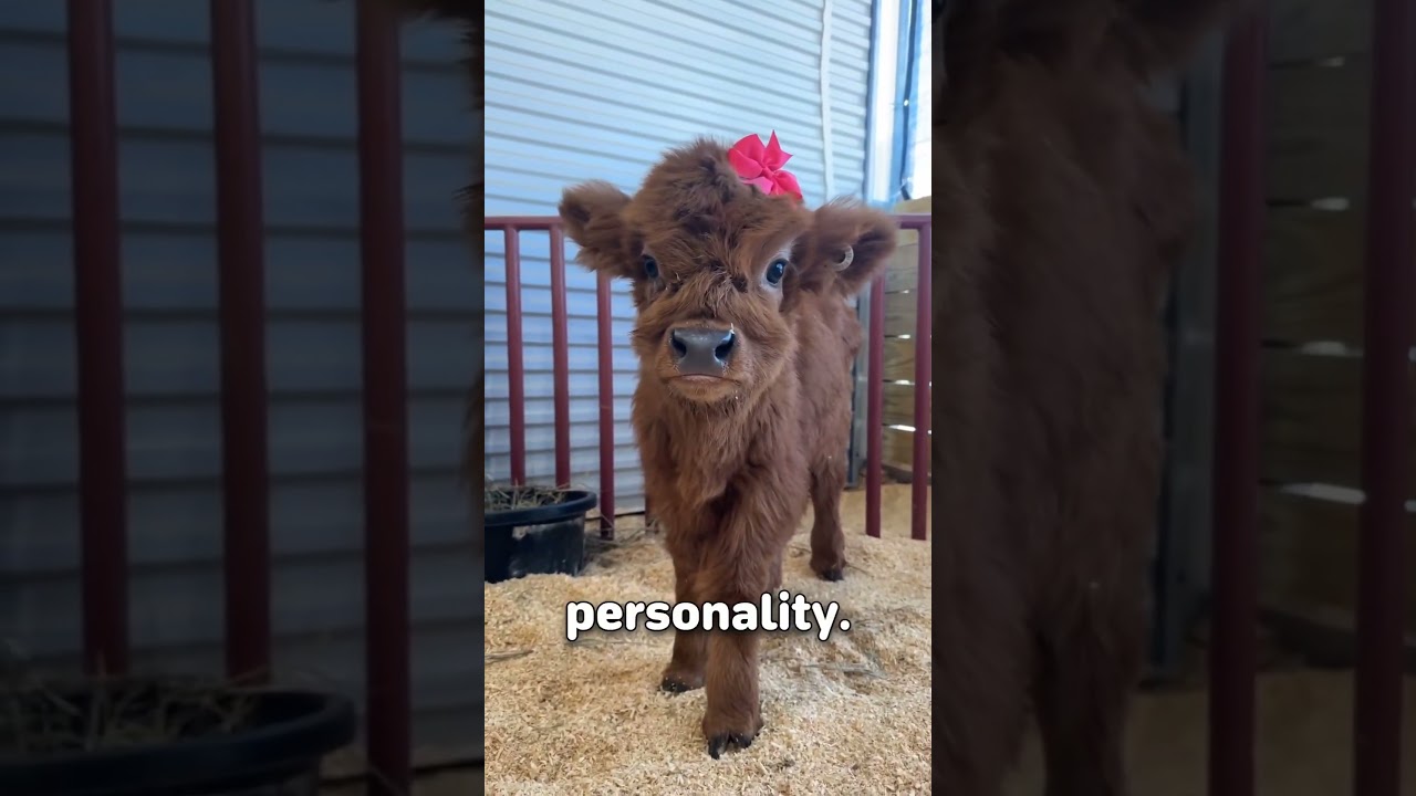 Why Highland Cows Might Be the Best Pets Ever🐮💛