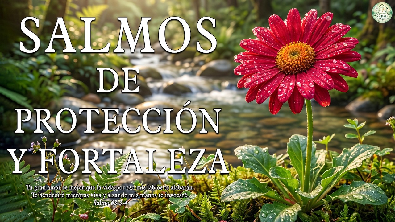 SALMOS CANTADOS de PROTECCIÓN y FORTALEZA 🙌 | Dios Te Sostiene en los ...