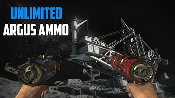 Black Ops 3 Zombies Glitches: Moon Under Map Unlimited Argus Ammo Glitch "After Patch" (BO3)