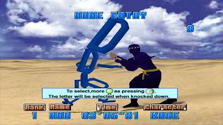 Virtua Fighter 3tb (Arcade) - Alphabet Man (1cc)