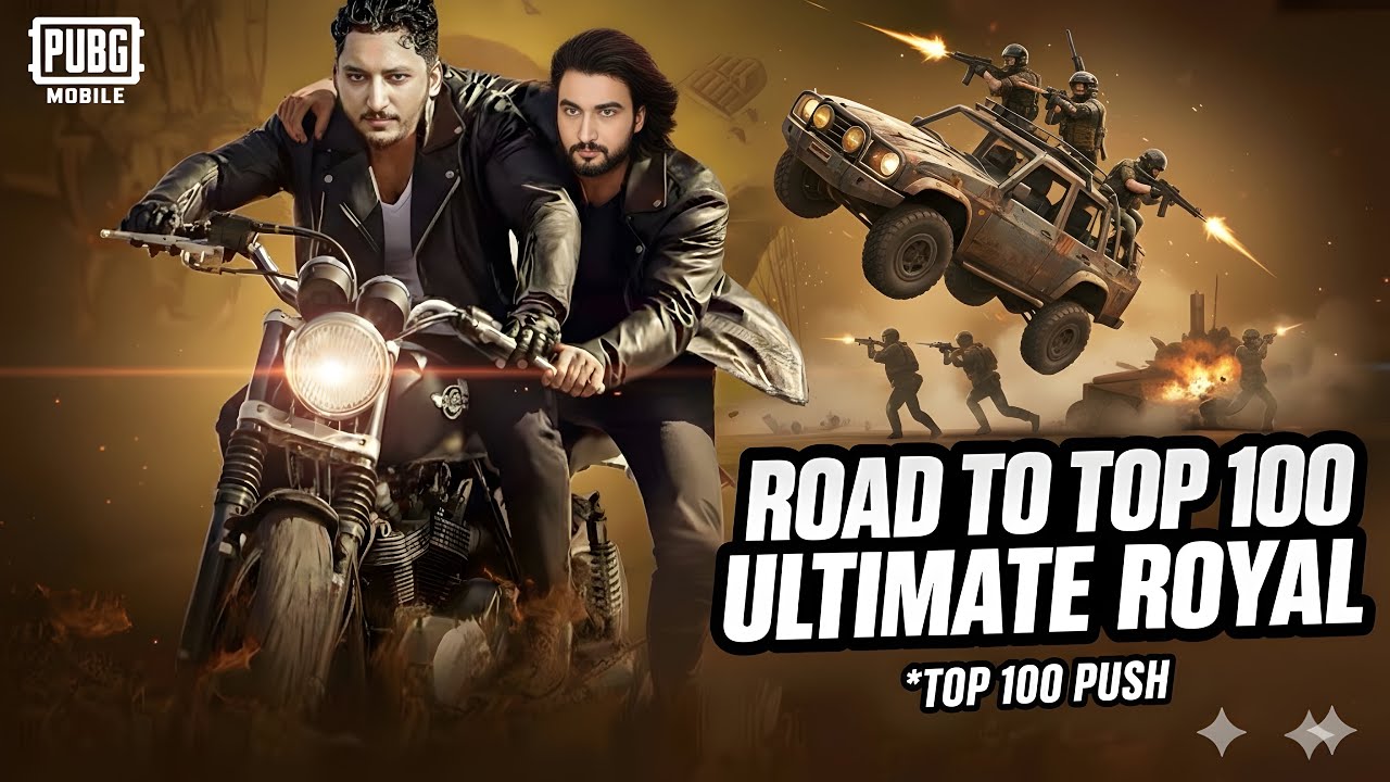 Ultimate Royal Top 100 Rank Push 🔥 | Pure Ranking Gameplay 💪 PUBG MOBILE | HOW MK LIVE 