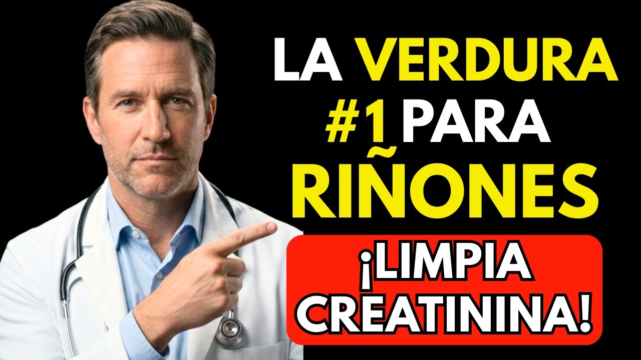 La VERDURA #1 que Limpia la CREATININA y Protege tus RIÑONES