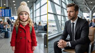 A MILLIONAIRE ALONE AT THE AIRPORT CONFRONTS A MYSTERIOUS GIRL — WHAT HAPPENED NEXT SHOCKED HIM