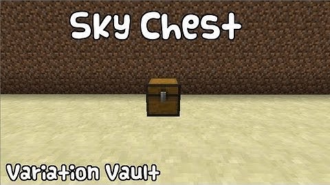 Minecraft Bukkit Plugin - Sky Chest - Auto Sorting Chests