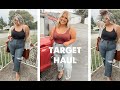 TARGET HAUL| PLUS SIZE| TRY ON| FALL STAPLES|