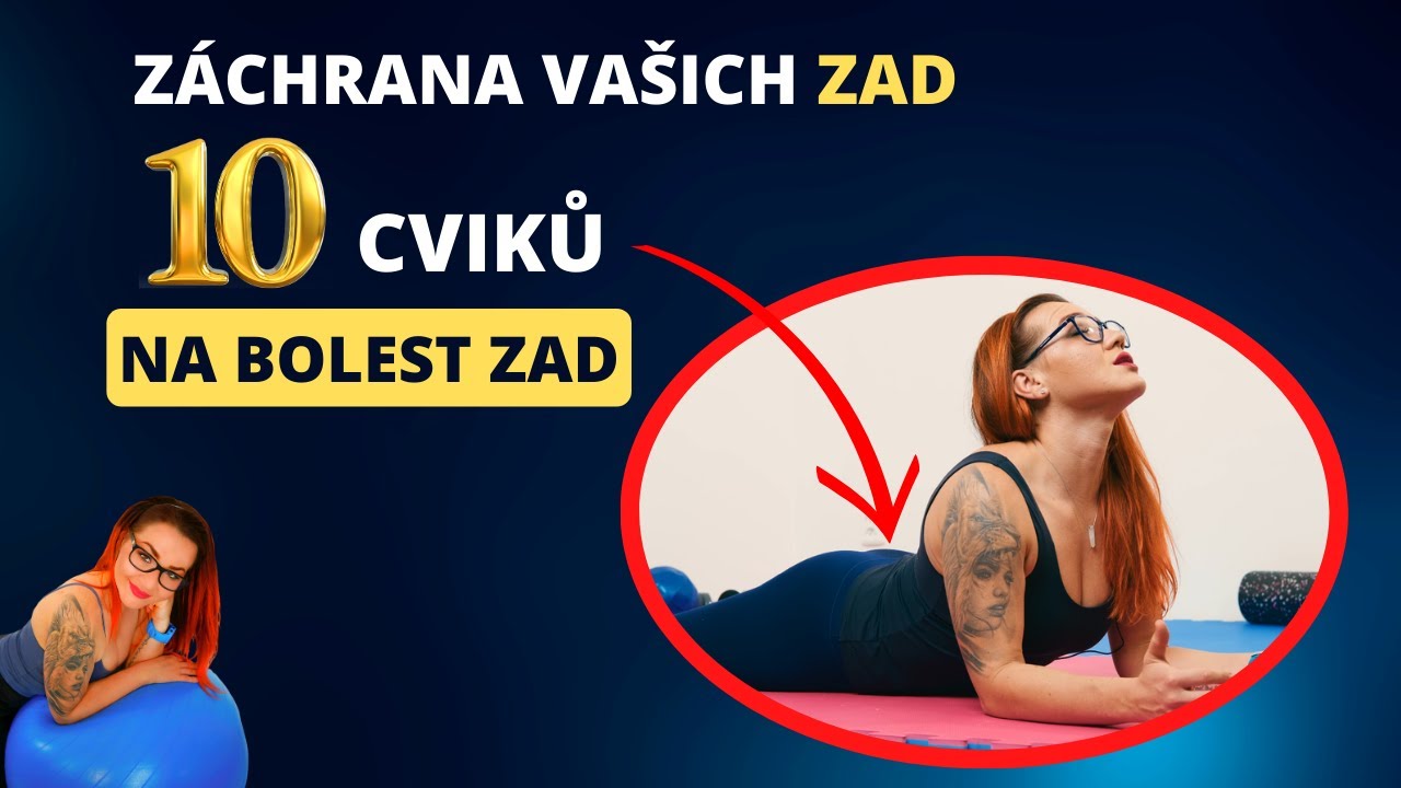 10 CVIKŮ na protažení CELÝCH ZAD – odemkněte svoje záda a ZBAVTE se bolesti ZAD #pavlamodra #zada