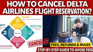 How to Cancel Delta Airlines Flight Reservation | Fees, Refunds & Rules
