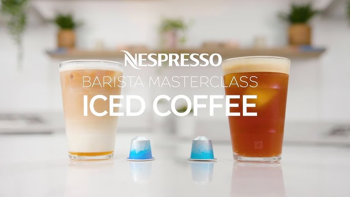 Vanilla Iced Latte Using Nespresso - Pip and Ebby