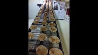 Triple 3 Rows Arabic Lebanese Pita bread line مخبز عربي ثلاثي 3 حبات صناعة لبنانية فول اتوماتيك