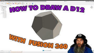 How to draw a d12 in Fusion 360