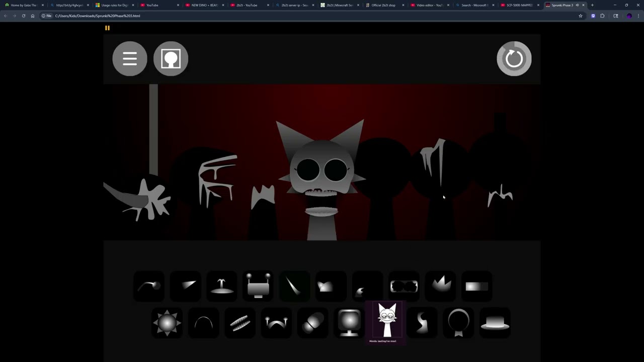 Original Sprunki Phase 3 showcase