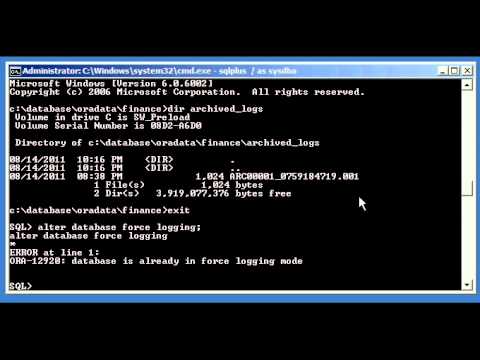 Oracle DBA Justin - How to create a basic Dataguard physical standby database # 1 of 3