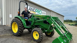 Shennas Green Garage: John Deere 4044M Walk-Around and Overview #johndeeretractor