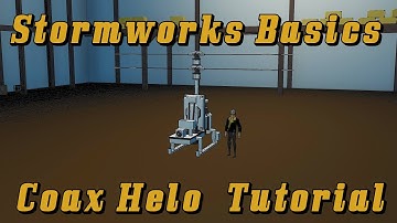 Stormworks Basics Coaxial Helicopter Tutorial #stormworks