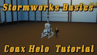 Stormworks Basics Coaxial Helicopter Tutorial #stormworks