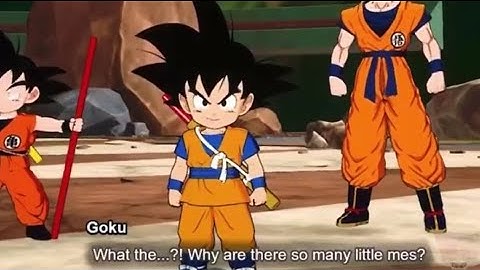 DRAGON BALL: Sparking! ZERO Team Kid Goku Funny Interaction (Goten knows he