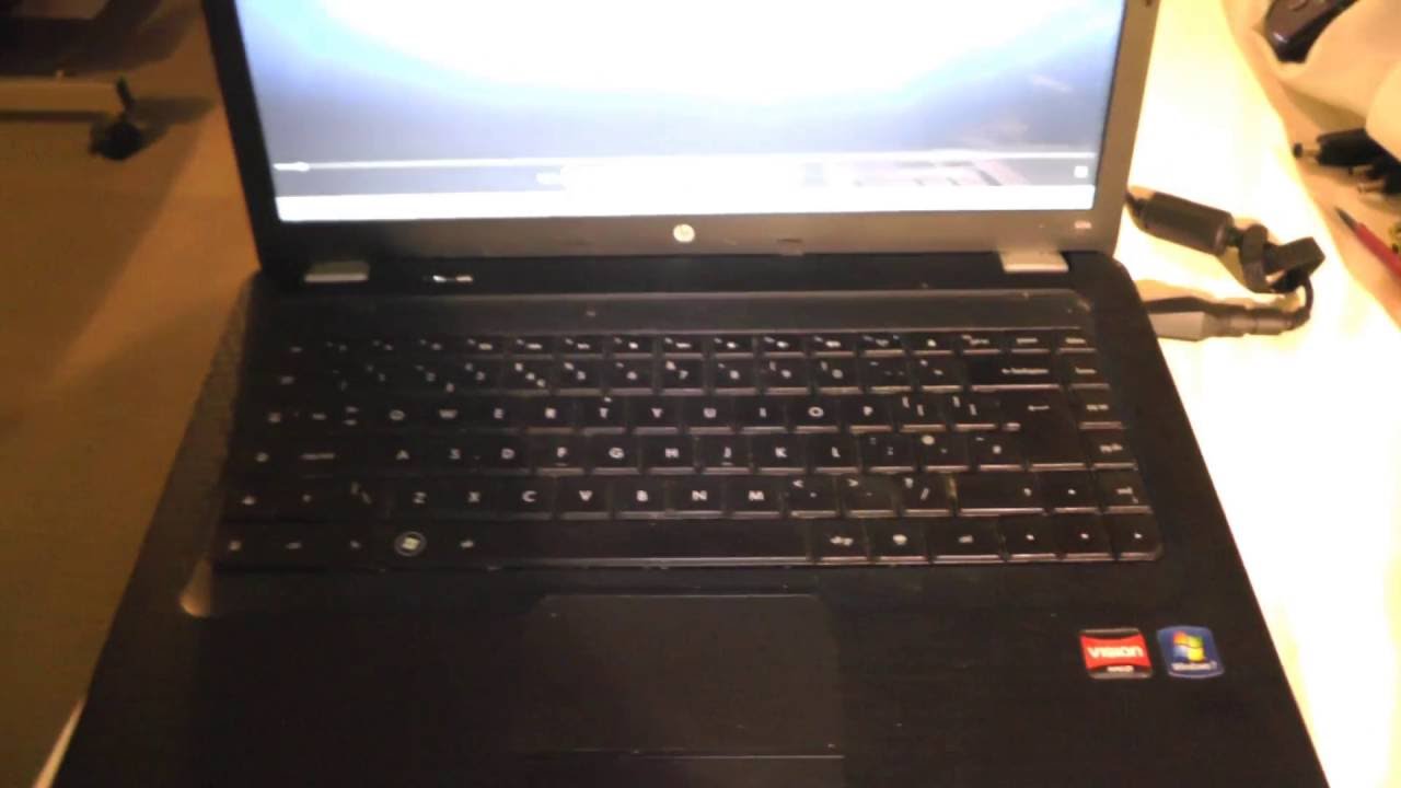 00449 HP G56106SA 15.6" Laptop AMD Athlon II P320 2.1GHz has Windows