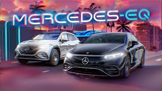 Длительный ТЕСТ Mercedes EQS 580 и EQS SUV: убийцы Теслы из Германии?! Светлое будущее без AMG.