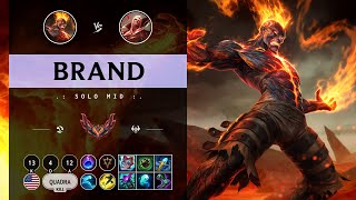 Brand Mid vs Vladimir - NA Grandmaster Patch 14.9