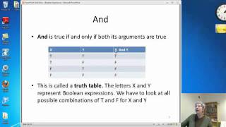 Boolean Expressions