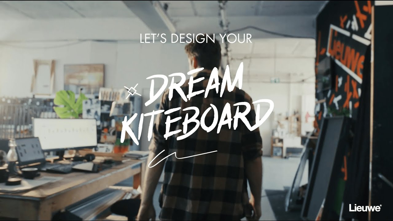 Design your dream kiteboard at LIEUWE® Custom Boards