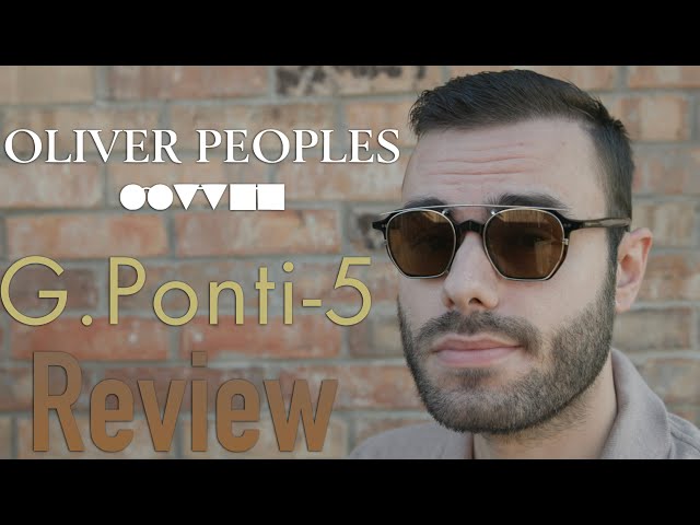 新品☆オリバーピープルズ☆OLIVER PEOPLES☆G.PONTI-5 Oliver Peoples G. Ponti - Black | Sunglasses | Black Optical