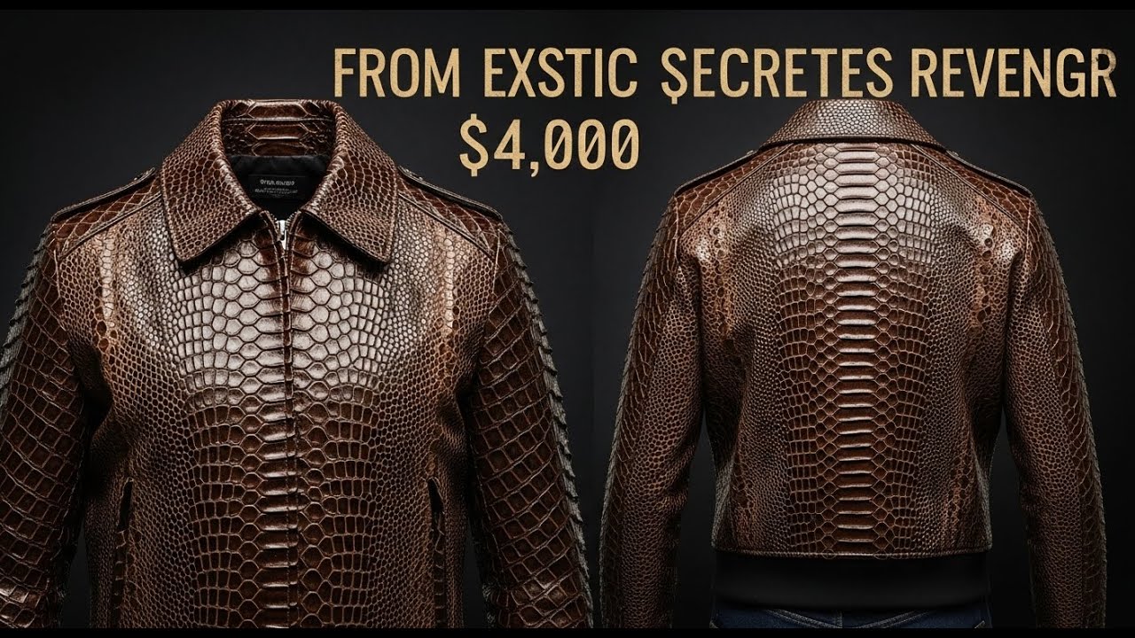 From Exotic Reptile Skin to $4000 Luxury Jackets  Factory Secrets Revealed 