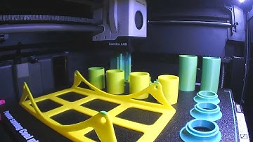 Unleashing Speed: Bambu P1S + ObXidian Hotend Timelapse