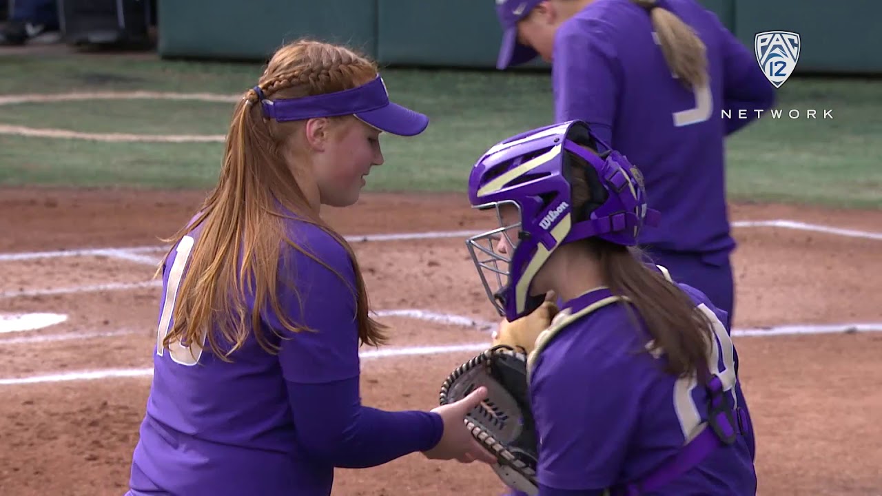 Softball No. 1 Washington edges No. 9 Arizona in extra innings for
