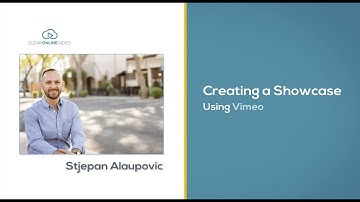 Tutorial: Creating a Showcase Using Vimeo