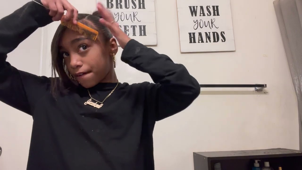 Lol Y'all Look At My Bangs‼️ I Really Does This Boo 😂 | FOLLOW @TOMMYHOTGIRLZTV ❤️‍🔥