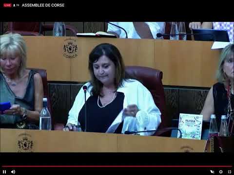 Image du reportage Maintien à domicile des personnes âgées - question orale posée par Cathy COGNETTI-TURCHINI (Groupe "Un Soffiu Novu" à l'Assemblée de Corse.)