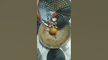 daun singkong rebus sambal goreng tomat