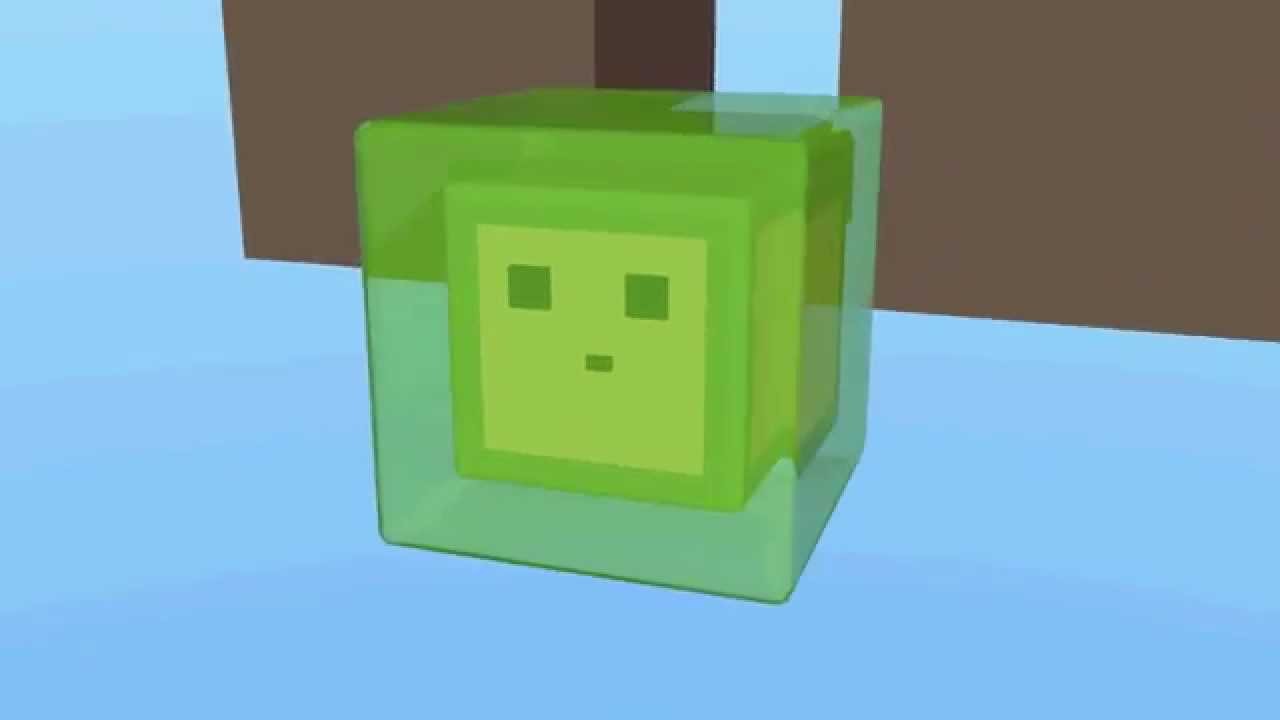a test on slime rig refractions and total internal reflections - YouTube